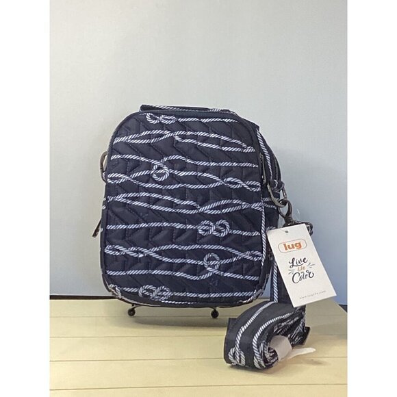LUG Skeeter Crossbody Nautical Navy NWT - Picture 2 of 3
